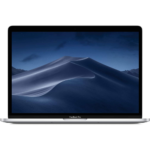 Apple MacBook Pro with Touch Bar - Intel Core i5 2.4 GHz ,13.3_8GB  , 256GB SSD, , Intel Iris Plus Graphics 655, Silver, macOS Catalina 10.15 - 2019 MV992B_A