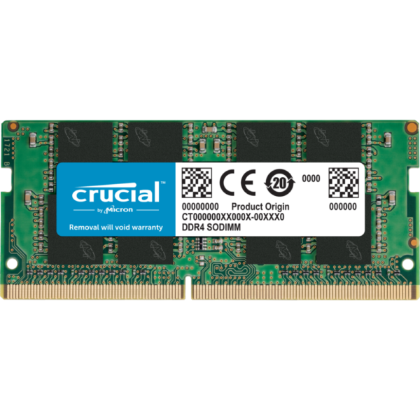 Crucial 8GB DDR4 Memory Module For Laptop