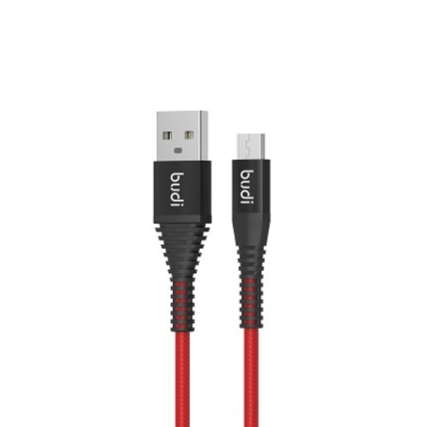 BUDI 198M MICRO TO USB BRAIDED CABLE