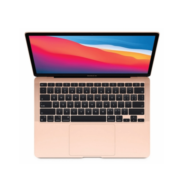 Apple Macbook Air 13.3-Inch Notebook Laptop Apple M1 Processor 8GB RAM 256GB SSD Apple M1 7-core Graphics macOS Big Sur 11.0-MGND3B/A(Gold)