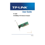 TP LINK 10/100MBPS NETWORK ADAPTER
