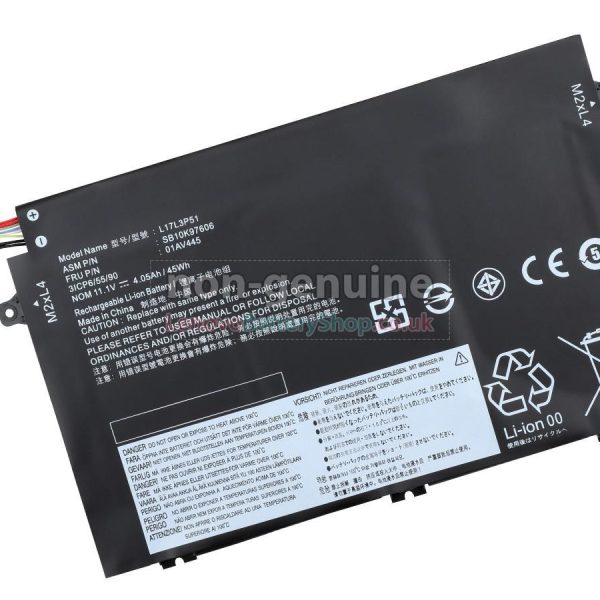21E6007GUS Lenovo ThinkPad E15 Gen 4 15.6 Notebook - Laptop Replacement Part Battery