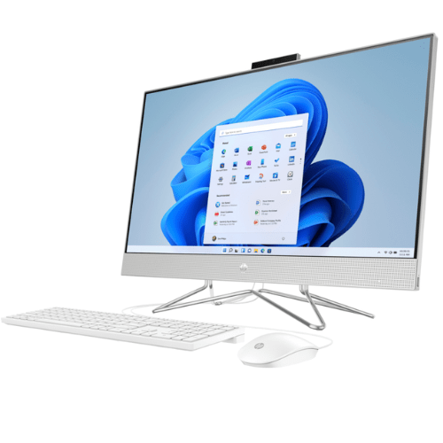 HP 27 AIO INTEL CORE I5-11TH GEN 8GB1TB WIN 11 HOME TOUCHSCREEN SILVER (4F0V5EA)