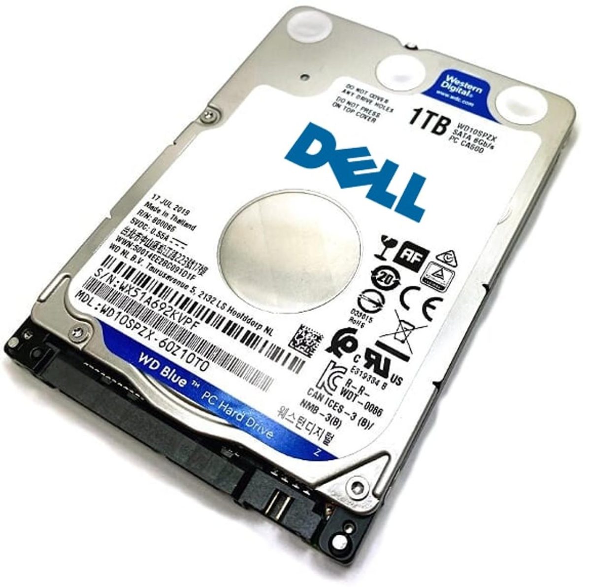 DELL XPS 15 9510 J3FX7G3 Replacement Part Hard Drive