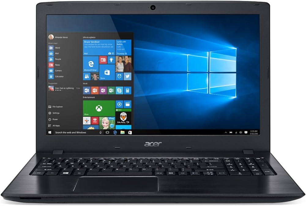 ACER ASPIRE E 15 E5-575-33BM Core I3-7100U PRO 7th Gen 4GB DDR4, 1TB  HDD, WIN10 Home