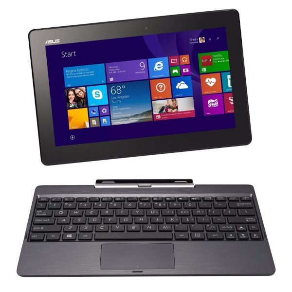 ASUS TRANSFORMER BOOK T100TAF-B1-MS - 10.1 TOUCHSCREEN 2-IN-1 LAPTOP TABLET COMBO