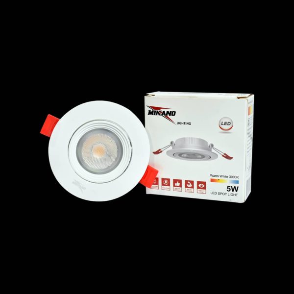 LEDSTOP 5W WW 3000K D85